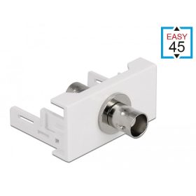   Delock Easy 45 modulos BNC anya csatlakozó 22,5 x 45 mm (81336)