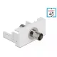Delock Easy 45 modulos BNC anya csatlakozó 22,5 x 45 mm (81336)