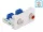 Delock Easy 45 modul, 2 x RCA anya csatlakozó, 22,5 x 45 mm (81338)