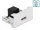 Delock Easy 45 modul A-típusú 2.0 USB anya - RJ45 anya port 22,5 x 45 mm (81344)