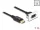 Delock Easy 45 DisplayPort 8K 30 Hz modul rövid kábellel, 22,5 x 45 mm (81387)
