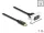 Delock Easy 45 modul SuperSpeed USB 10 Gbps (USB 3.2 Gen 2) A-típusú USB anya - USB Type-C  apa rövid kábellel, 22,5 x 45 mm (81388)