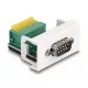 Delock Easy 45 Module D-Sub 9 tűs apa   9 tűs sorkapocs 22,5 x 45 mm (81408)