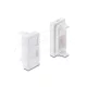 Delock Easy 45 H-Modul fedél Keystone Modul 1 porthoz porvédő sapkával 22,5 x 45 mm fehér