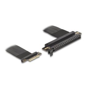   Delock Riser kártya PCI Express 3.0 x4 x4 apa x16 foglalatba, 30 cm-es kábellel