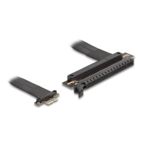   Delock Riser kártya PCI Express 3.0 x1 apa x16-os bővítőhelyre, 30 cm-es kábellel