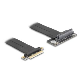   Delock Riser kártya PCI Express 3.0 x4 apa U.2 SFF-8639 SSD-helyre 90 -os szögben, kábellel 30 cm