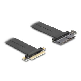   Delock Riser kártya PCI Express 3.0 x4 apa U.2 SFF-8639 SSD slot, kábel 30 cm