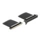 Delock Riser kártya PCI Express 4.0 x16-os x16-os csatlakozóhelyre, 30 cm-es kábellel