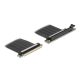 Delock Riser kártya PCI Express 4.0 x16 apa x16 foglalatba 90 -os szögben, 30 cm-es kábellel