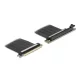 Delock Riser kártya PCI Express 4.0 x16 apa x16 foglalatba 90 -os szögben, 30 cm-es kábellel