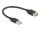 Delock USB 2.0 hosszabbítókábel EASY USB Type-A apa - EASY USB Type-A anya 0,2 m
