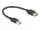 Delock USB 2.0 hosszabbítókábel EASY USB Type-A apa - EASY USB Type-A anya 0,2 m