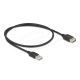 Delock USB 2.0 hosszabbítókábel EASY USB Type-A apa - EASY USB Type-A anya 0,5 m