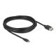 Delock USB 2.0 kábel EASY USB Type Micro apa - EASY USB Type-A anya 5 m