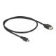 Delock USB 2.0 kábel USB Type Mini-B apa - EASY USB Type-A anya 0,5 m