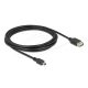 Delock USB 2.0 kábel USB Type Mini-B apa - EASY USB Type-A anya 3 m