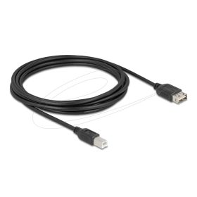   Delock USB 2.0 kábel USB Type-B apa - EASY USB Type-A anya 3 m