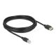 Delock USB 2.0 kábel USB Type-B apa - EASY USB Type-A anya 5 m