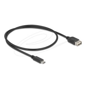   Delock USB 2.0 kábel USB Type-C  apa   EASY USB Type-A anya, 0,5 m