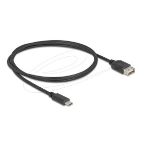   Delock USB 2.0 kábel USB Type-C  apa - EASY USB Type-A anya 1 m
