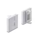 Delock Easy 45 V-Modul fedél Keystone Modul 1 porthoz porvédő sapkával 45 x 45 mm fehér
