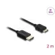 Delock Koaxiális High Speed HDMI kábel HDMI dugó - Mini HDMI dugó 8K 60 Hz 2 m