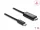 Delock Koaxiális USB Type-C  - HDMI kábel (DP Alt Mode) 4K 60 Hz fonott borítással 1 m