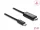 Delock Koaxiális USB Type-C  - HDMI kábel (DP Alt Mode) 4K 60 Hz fonott borítással 2 m