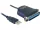 DeLock DL82001 USB2.0 Printer adapter kábel 0,8m