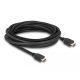 DeLock HDMI kábel 48 Gbps 8K 60 Hz fekete 5m (82004)