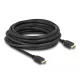 DeLock HDMI kábel 48 Gbps 8K 60 Hz fekete 7 m (82005)