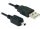 Delock kamera kábel USB-B mini 4 tűs - USB-A 1,5 m apa-apa (82113)