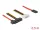 Delock SAS SFF-8482 + táp -> 7 pin-es SATA kábel 0,5m (82219)