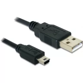   DeLock DL82273 USB 2.0-A -> USB mini-B 5 pin 1 m apa / apa kábel
