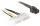DeLock DL82315 hálózati kábel PCI Express kártyákhoz 15 cm