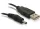 Delock USB hálózati cinch kábel 1,5m fekete (82377)