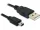 Delock DL82396 USB 2.0-A – USB Mini-B 5 tűs 0.70 m (apa / apa) kábel