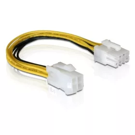   Delock DL82405 PCI Express (hálózati, 8 tűs, EPS) - 4 tűs ATX P4 kábel 15cm