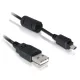 Delock Casio 8pin UC-E6 USB kamera kábel fekete 1.83m (82414)