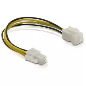Delock DL82428 P4 hálózati kábel apa/anya 15cm