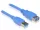 Delock DL82538 USB3.0-A (apa/anya) 1 méteres hosszabbító kábel