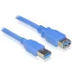 Delock 82540 USB 3.0 hosszabitó kábel 3m