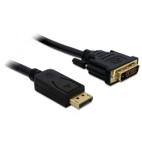 DeLock DL82591 Displayport - DVI 24+1 kábel apa - apa 2.0m