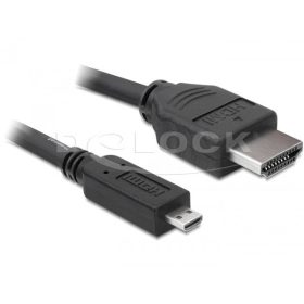   Delock DL82663 High Speed HDMI Ethernet kábel A/D - A apa - apa 3m