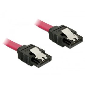 Delock 82679 SATA3 adatkábel 100cm piros