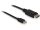 Delock DL82698 Mini Displayport - Displayport kábel 1,0m