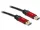 Delock 82745 USB 3.0-A apa / apa prémium összekötő kábel, 2 m