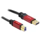 Delock Kábel USB 3.0 A típusú dugó > USB 3.0 B típusú dugó 1 m Premium