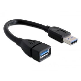   Delock DL82776 USB3.0-A (apa/anya) hosszabbító kábel 15 cm